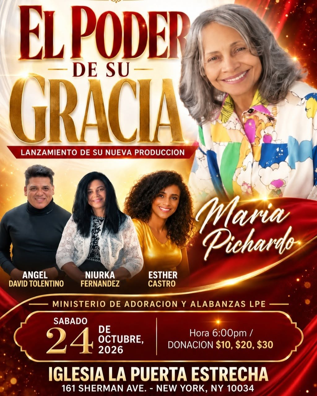 El Poder de Su Gracia — Lanzamiento de Producción